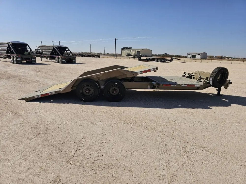 22' Horizon HET Bumper Pull Equipment Tilt Trailer Drive Over Fenders - (2) 10K Axles 16821