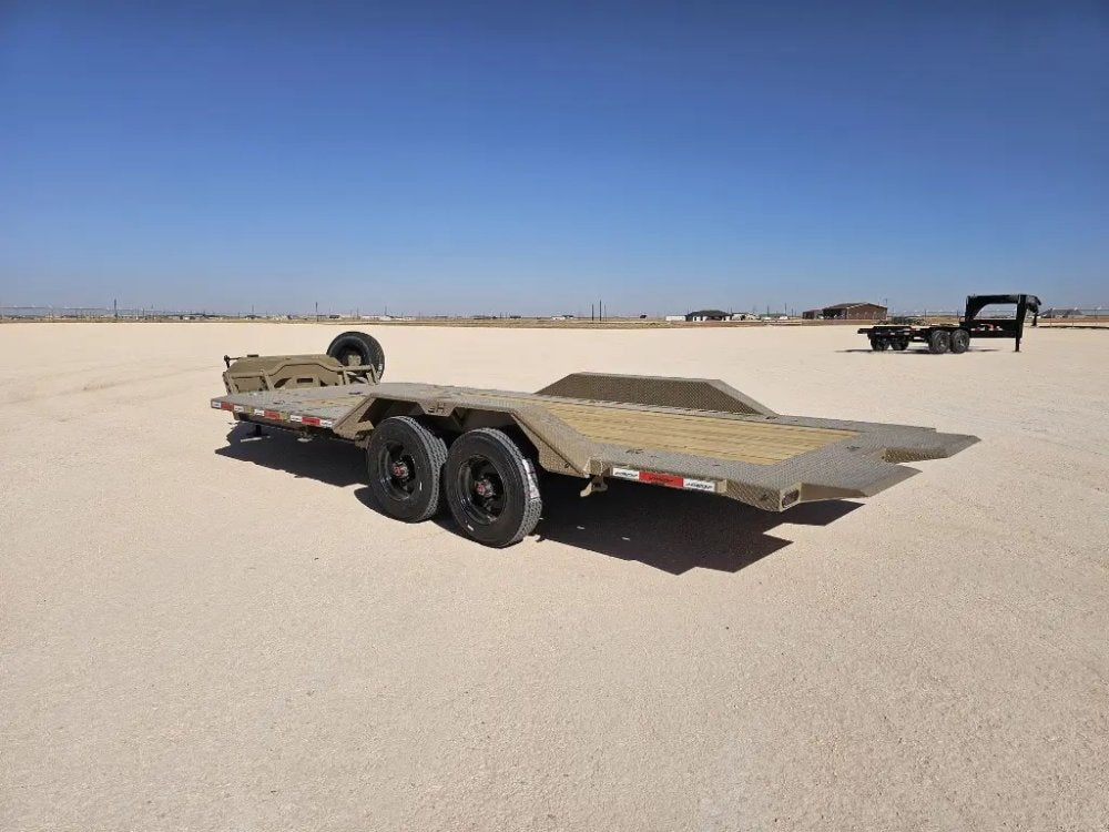 22' Horizon HET Bumper Pull Equipment Tilt Trailer Drive Over Fenders - (2) 10K Axles 16821