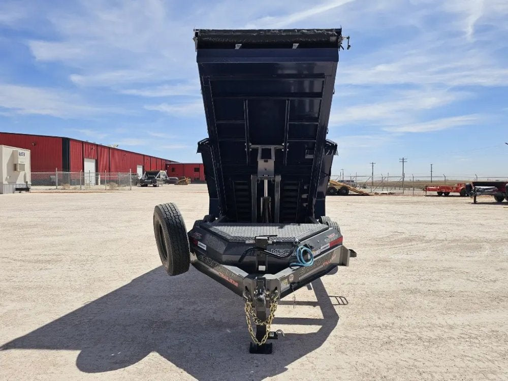 14' Horizon HZ7 Bumper Pull Dump Trailer 24" Side Walls - (2) 7K Axles 15273