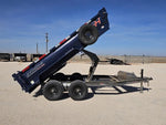 12' Horizon HZ6 Bumper Pull Dump Trailer 24" Side Walls - (2) 5.2K Axles 15942