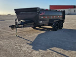 12' Horizon HZ6 Bumper Pull Dump Trailer 36" Side Walls - (2) 5.2K Axles 15964