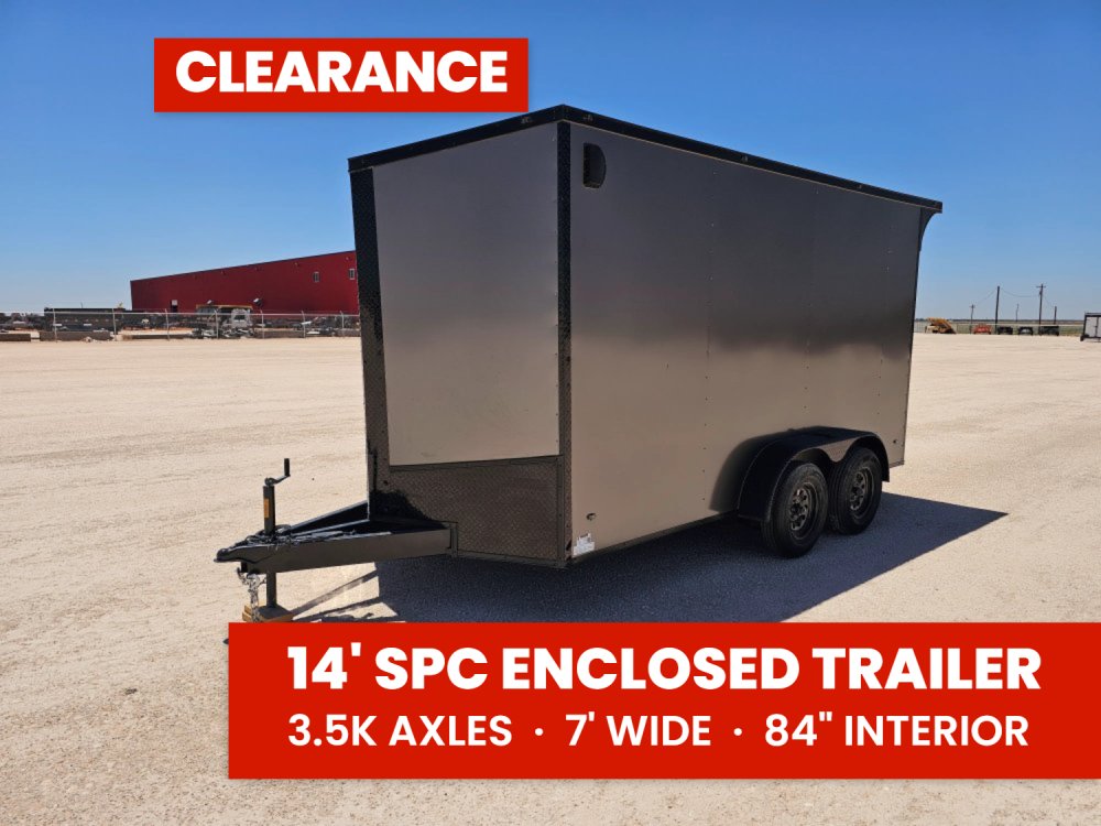 Steel Pines Cargo 7x14 TA2 Enclosed Trailer 7K 39889