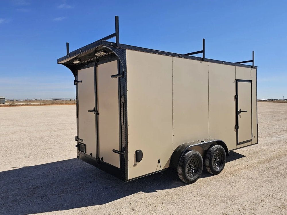 Steel Pines Cargo 7x16 TA2 Enclosed Trailer 7K 39835