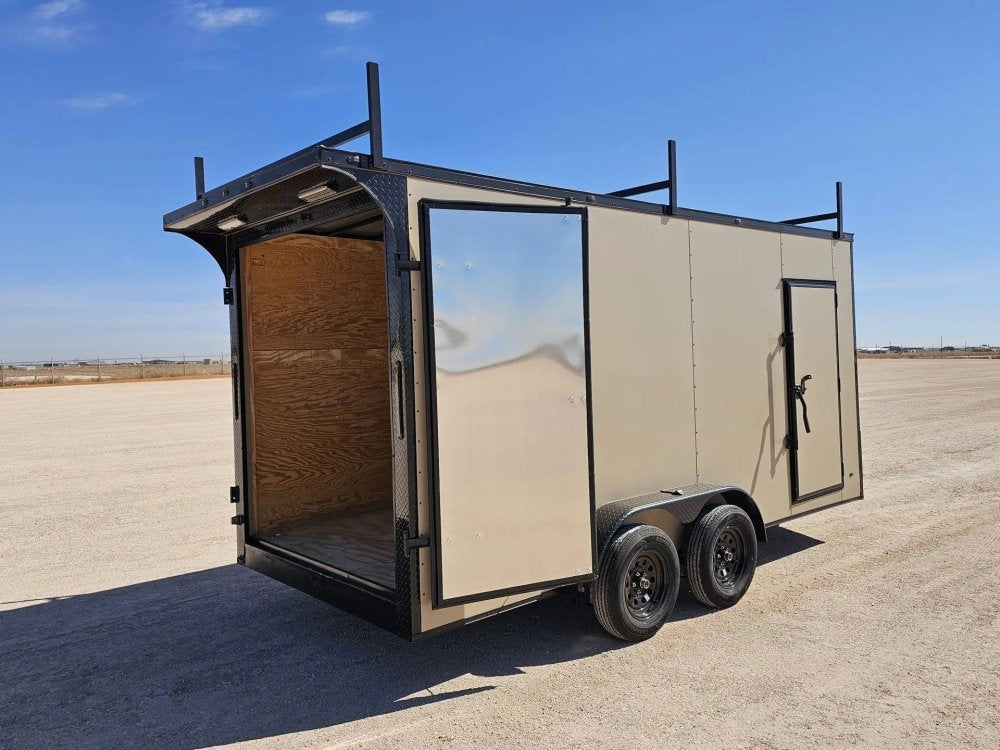 Steel Pines Cargo 7x16 TA2 Enclosed Trailer 7K 39835