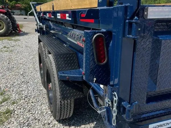16' Horizon HZX Gooseneck Dump Trailer 24" Side Walls - (2) 10K Axles 2428