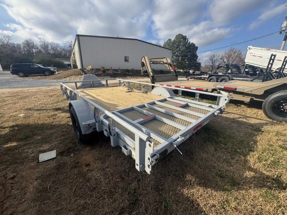 14' Horizon UTZ Bumper Pull Utility Trailer - (1) 3.5K Axles 14902