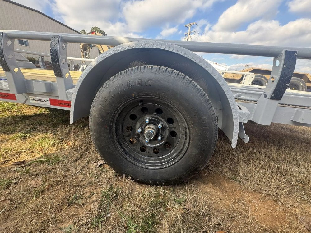 14' Horizon UTZ Bumper Pull Utility Trailer - (1) 3.5K Axles 14902