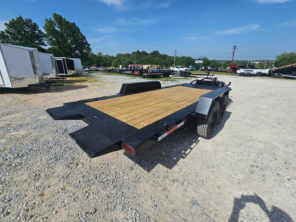20' Horizon ETZ Bumper Pull Equipment Tilt Trailer - (2) 8K Axles 8483