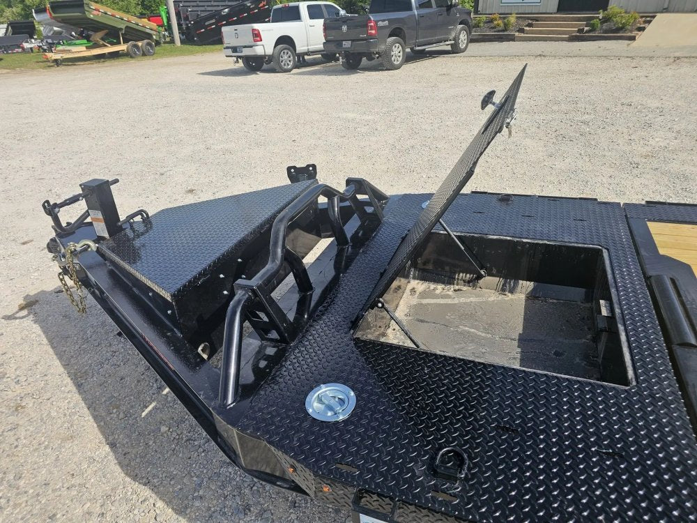 20' Horizon ETZ Bumper Pull Equipment Tilt Trailer - (2) 8K Axles 8483