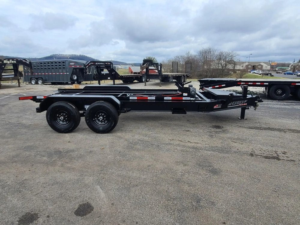 16' Horizon RDZ Bumper Pull Roll Off Base Trailer - (2) 7K Axles 11562