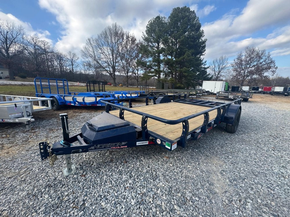 14' Horizon UTZ Bumper Pull Utility Trailer - (1) 3.5K Axles 14907