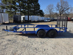 14' Horizon UTZ Bumper Pull Utility Trailer - (2) 3.5K Axles 8563