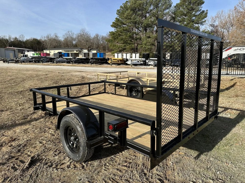6 x 10 SA Pipe Top Utility Trailer Texas Bragg 3.5K 260722
