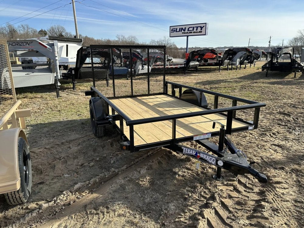 6 x 10 SA Pipe Top Utility Trailer Texas Bragg 3.5K 260722