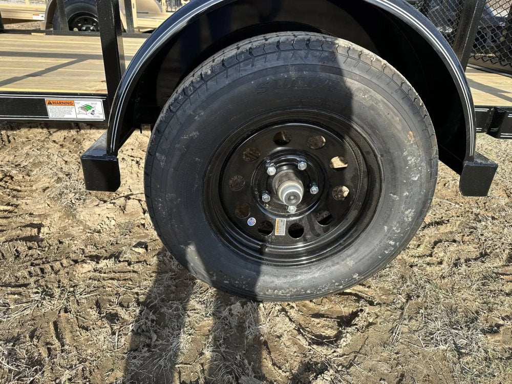 6 x 10 SA Pipe Top Utility Trailer Texas Bragg 3.5K 260722