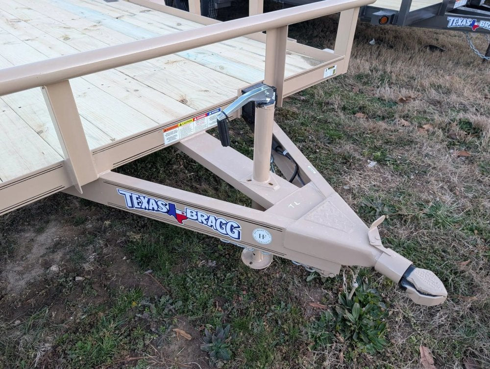 6.5 x 16 TA Pipe Top Utility Trailer Texas Bragg 6.5K 260715