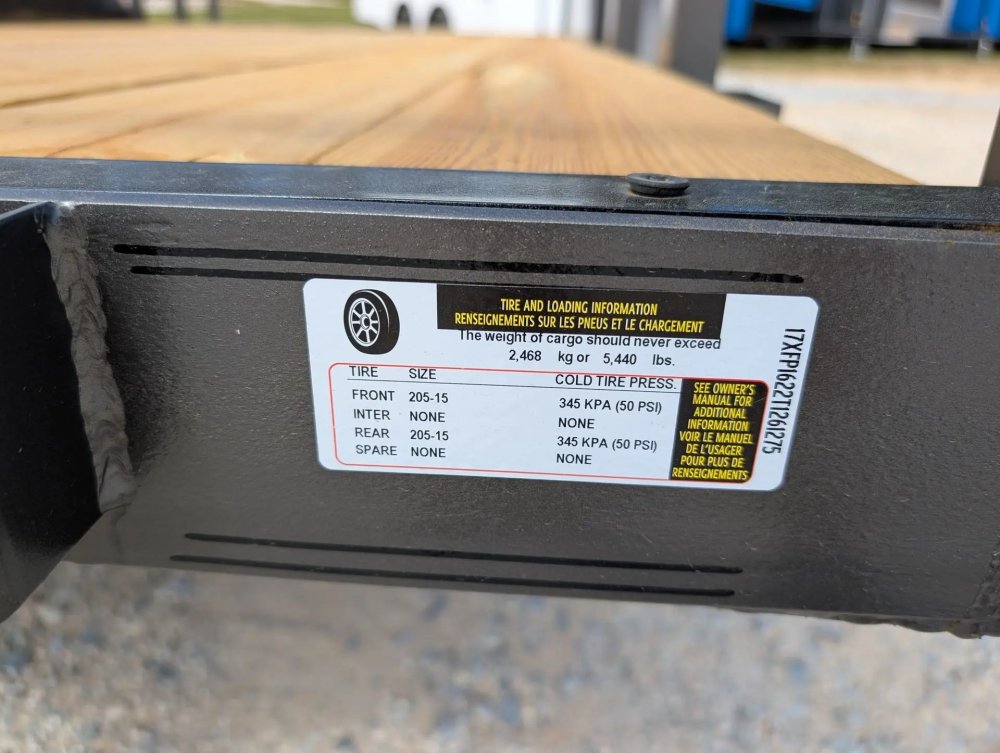 6.5 x 16 TA Pipe Top Utility Trailer Texas Bragg 6.5K 261275