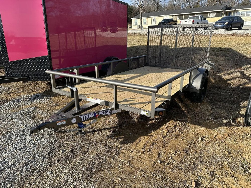 6 x 12 SA Pipe Top Utility Trailer Texas Bragg 3.5K 260720