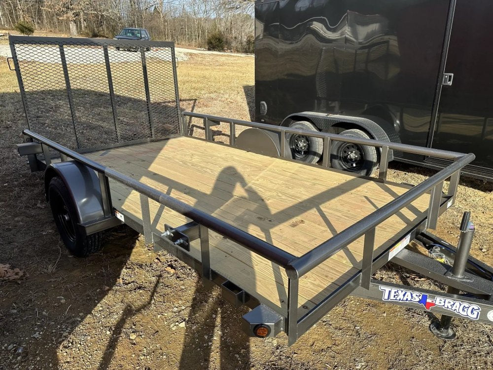 6 x 12 SA Pipe Top Utility Trailer Texas Bragg 3.5K 260720