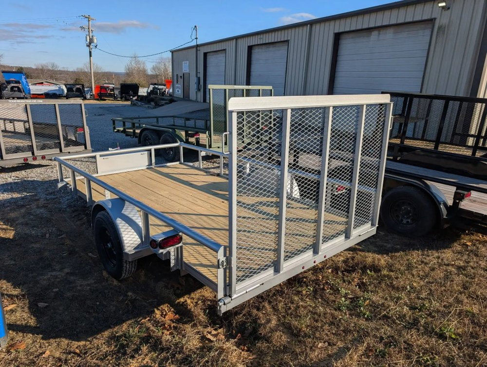 6.5 x 12 SA Pipe Top Utility Trailer Texas Bragg 3.5K 260443