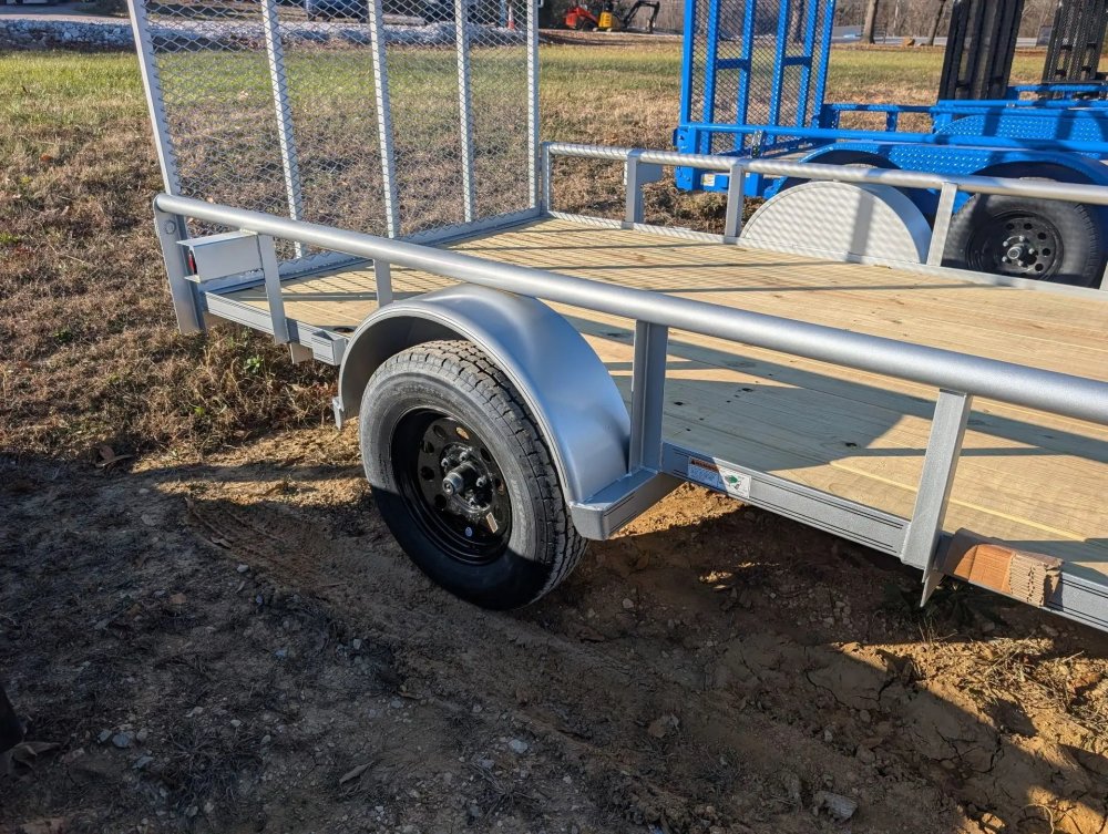 6.5 x 12 SA Pipe Top Utility Trailer Texas Bragg 3.5K 260443