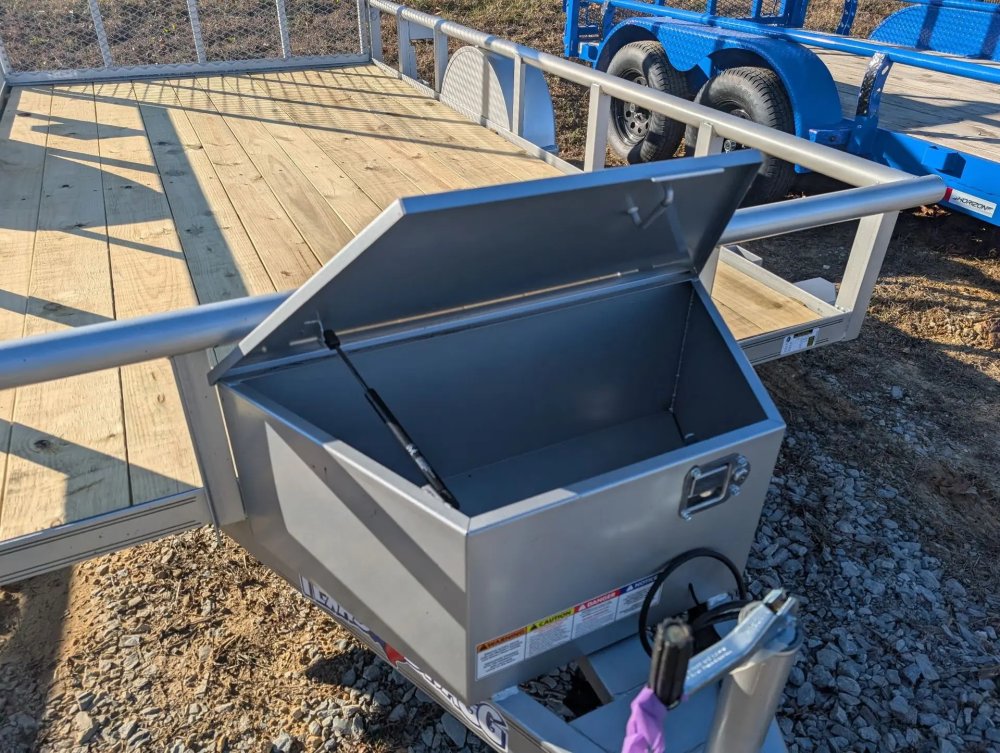 6.5 x 12 SA Pipe Top Utility Trailer Texas Bragg 3.5K 260443
