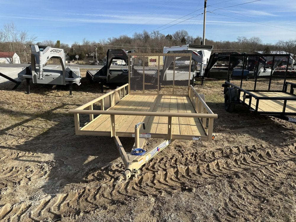 6 x 12 SA Pipe Top Utility Trailer Texas Bragg 3.5K 260721