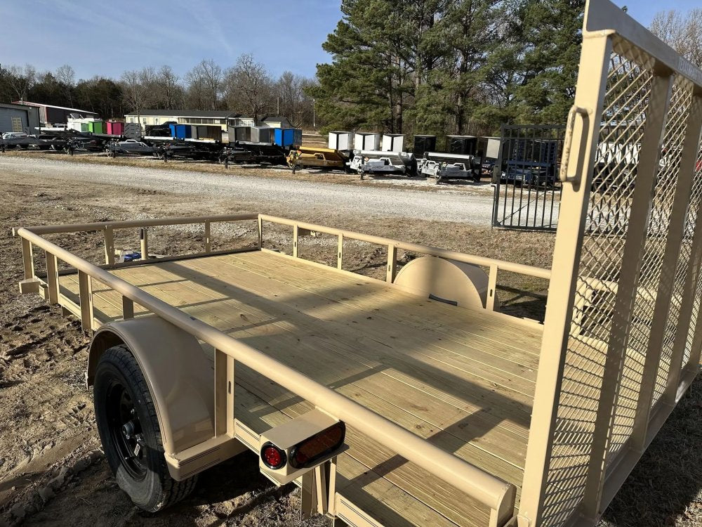 6 x 12 SA Pipe Top Utility Trailer Texas Bragg 3.5K 260721