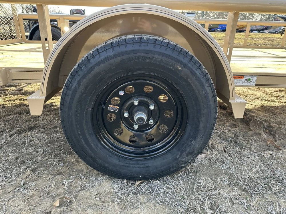 6 x 12 SA Pipe Top Utility Trailer Texas Bragg 3.5K 260721