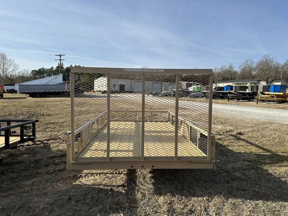 6 x 12 SA Pipe Top Utility Trailer Texas Bragg 3.5K 260721