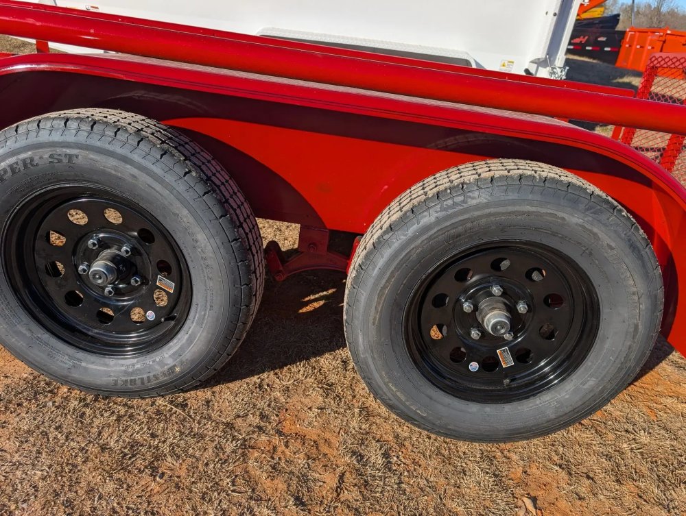 6.5 x 14 TA Pipe Top Utility Trailer Texas Bragg 6.5K 260718