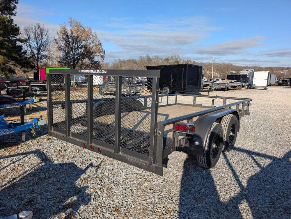 6.5 x 14 TA Pipe Top Utility Trailer Texas Bragg 6.5K 255947