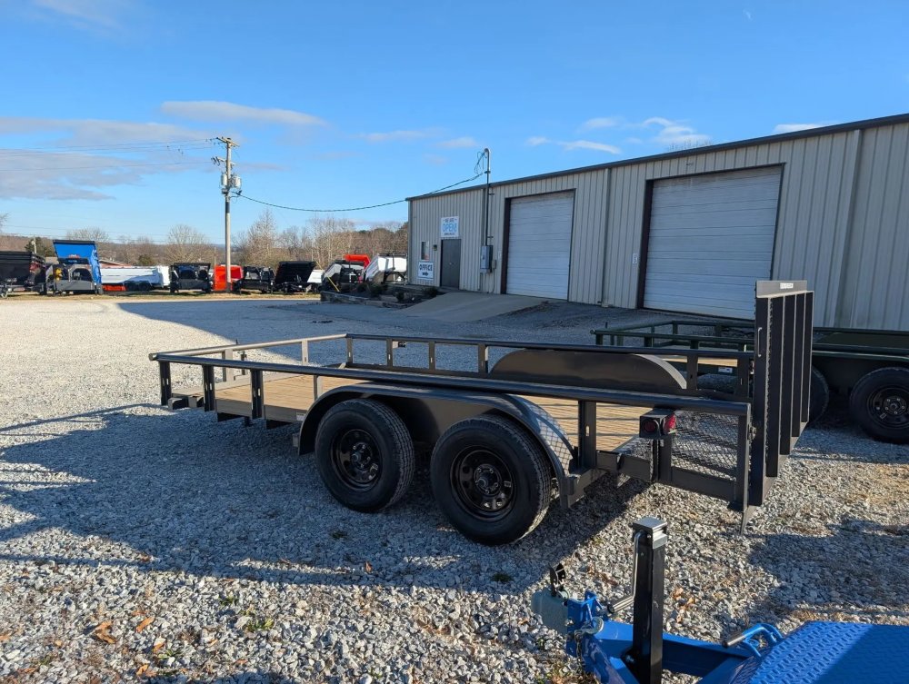 6.5 x 14 TA Pipe Top Utility Trailer Texas Bragg 6.5K 255947