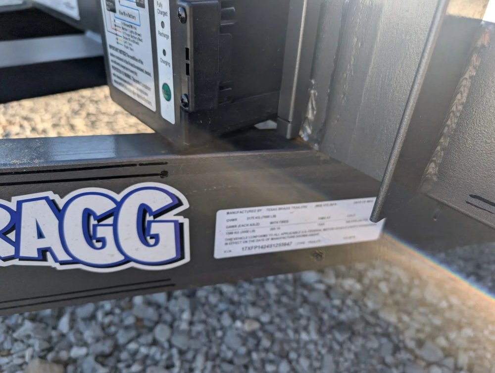 6.5 x 14 TA Pipe Top Utility Trailer Texas Bragg 6.5K 255947