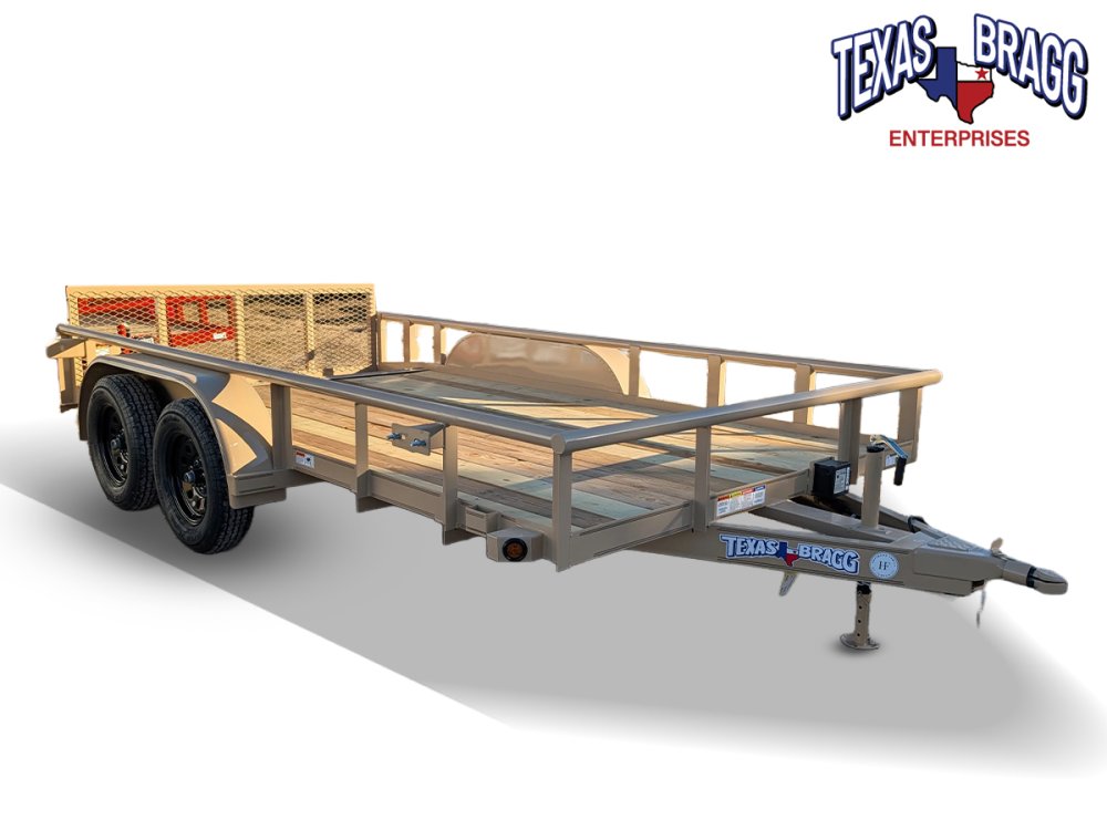 6.5 x 14 TA Pipe Top Utility Trailer Texas Bragg 6.5K 260719