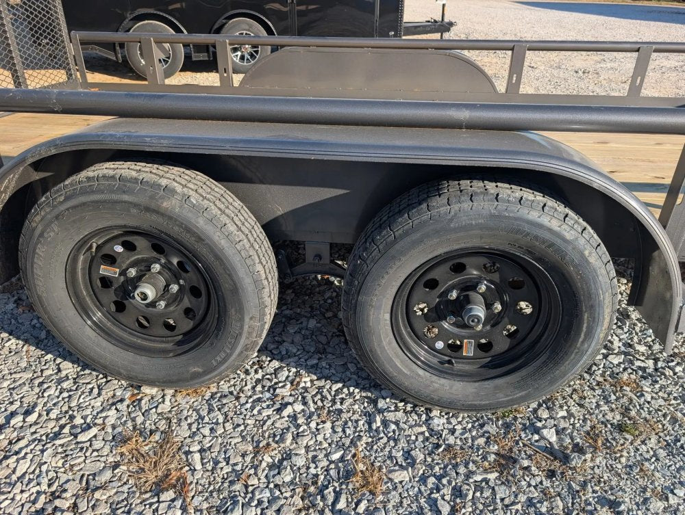 6.5 x 16 TA Pipe Top Utility Trailer Texas Bragg 6.5K 255951