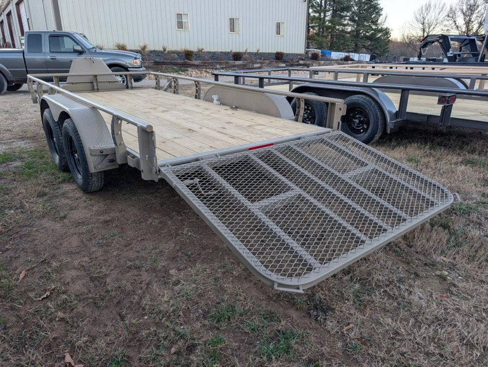 6.5' x 14' Horizon UTZ Bumper Pull Utility Trailer - (2) 3.5K Axles 15571
