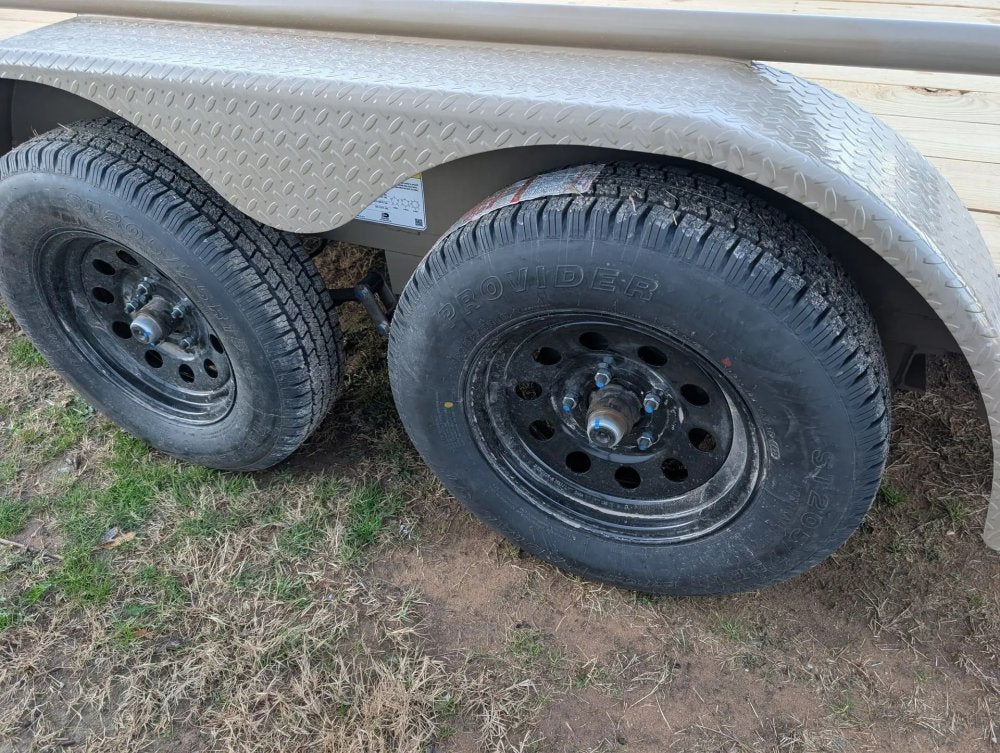 6.5' x 14' Horizon UTZ Bumper Pull Utility Trailer - (2) 3.5K Axles 15571