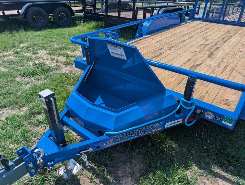 6.5' x 14' Horizon UTZ Bumper Pull Utility Trailer - (2) 3.5K Axles 11804