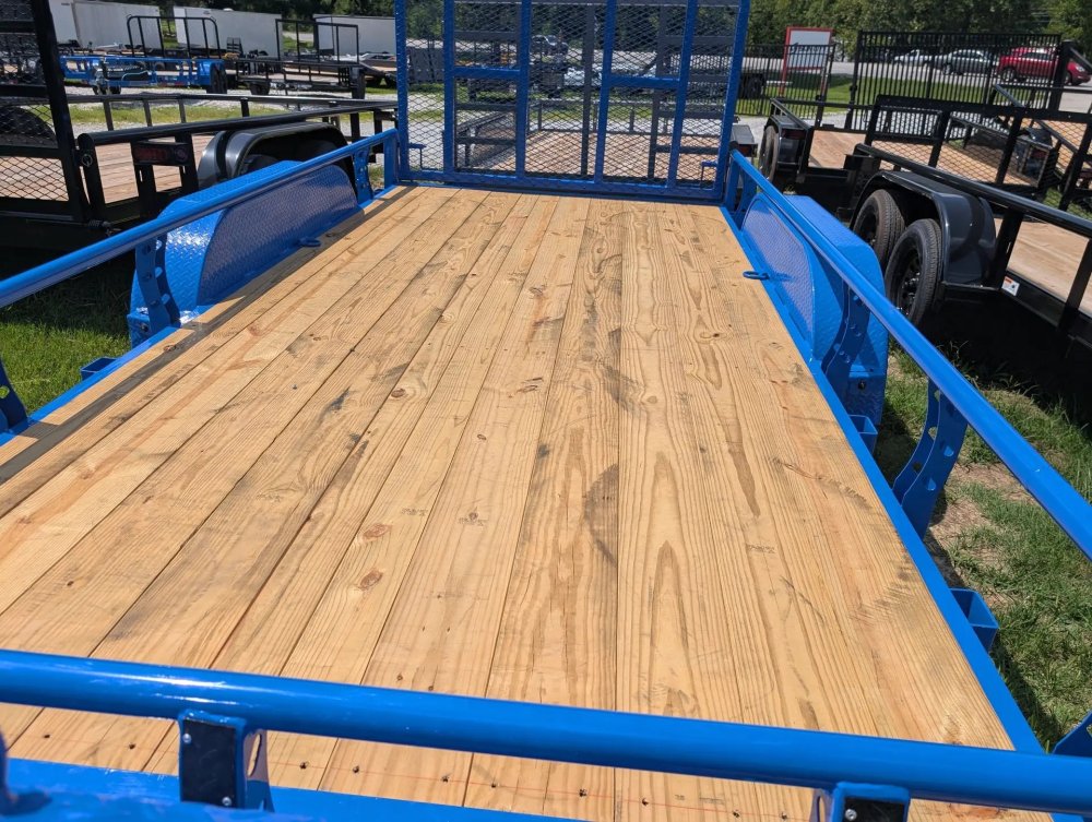 6.5' x 14' Horizon UTZ Bumper Pull Utility Trailer - (2) 3.5K Axles 11804