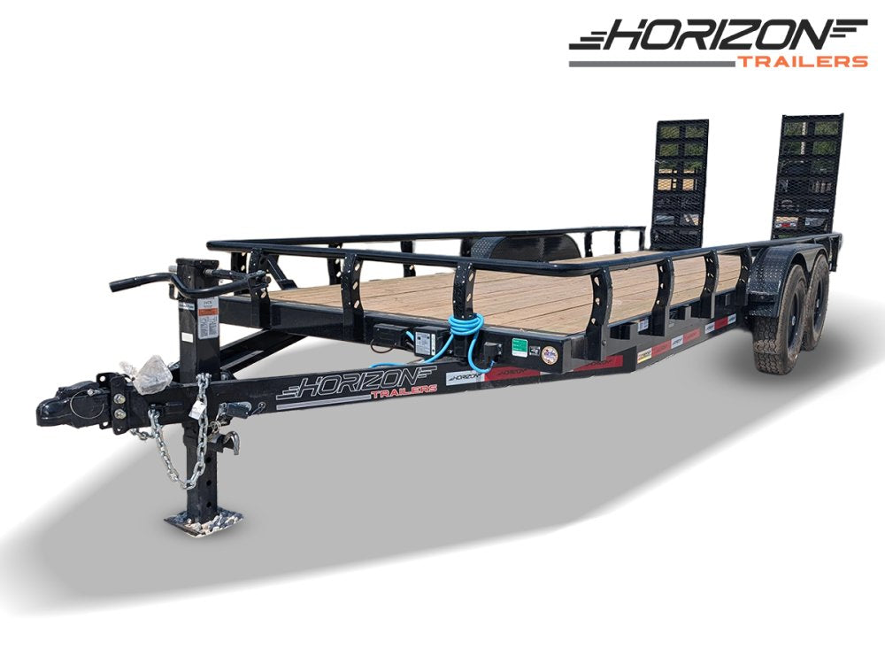 20' Horizon UTZ Bumper Pull Utility Trailer - (2) 7K Axles 11103