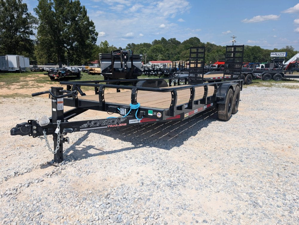 20' Horizon UTZ Bumper Pull Utility Trailer - (2) 7K Axles 11103