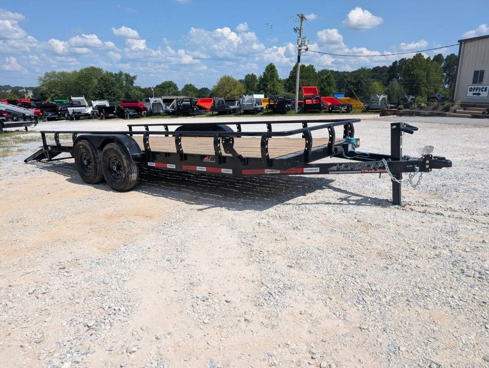 20' Horizon UTZ Bumper Pull Utility Trailer - (2) 7K Axles 11103
