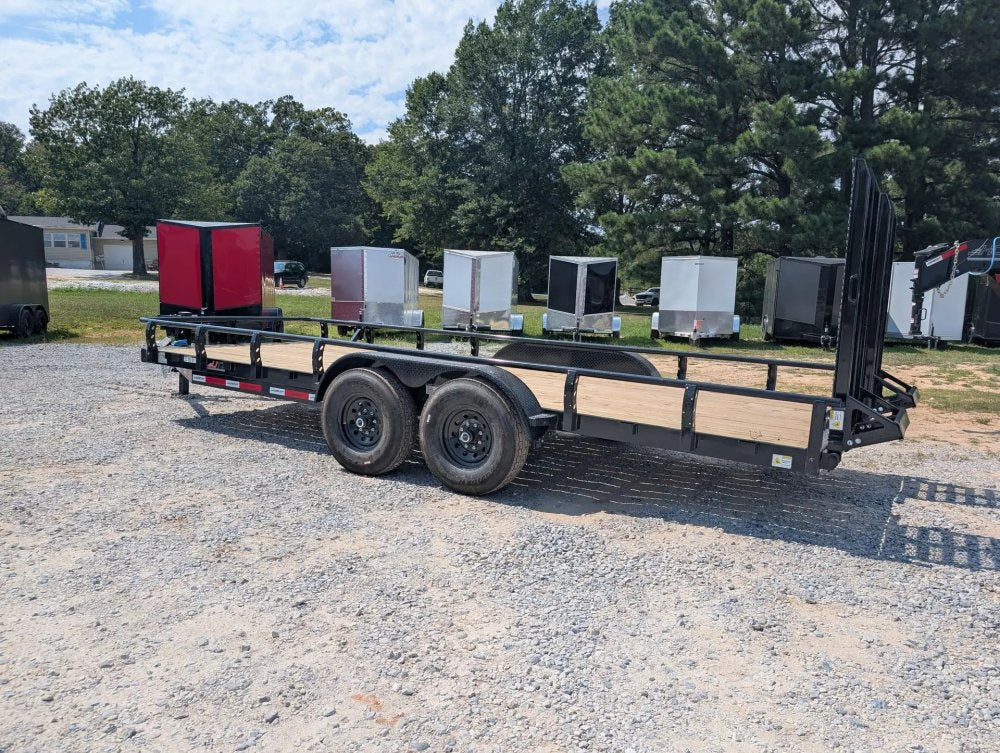 20' Horizon UTZ Bumper Pull Utility Trailer - (2) 7K Axles 11103
