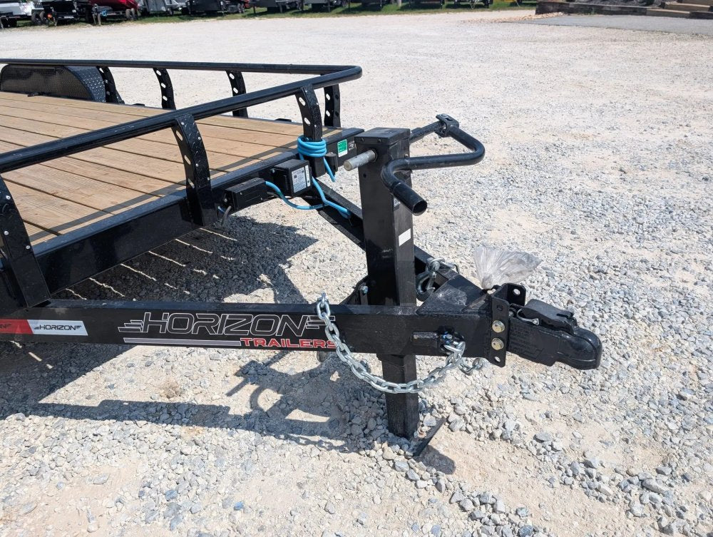 20' Horizon UTZ Bumper Pull Utility Trailer - (2) 7K Axles 11103