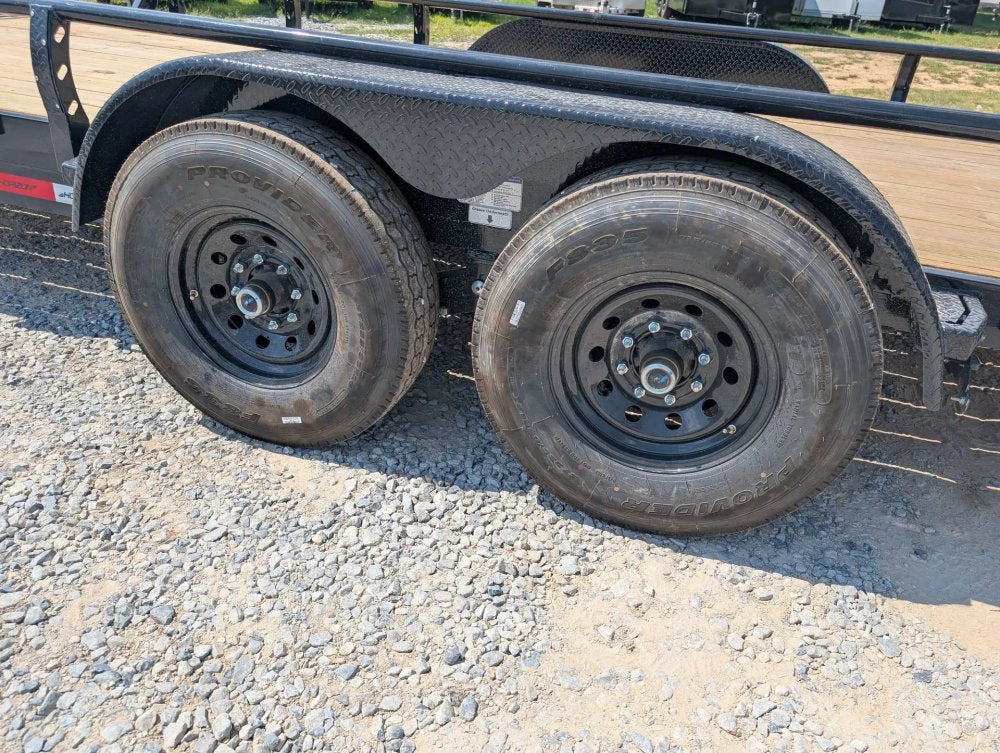 20' Horizon UTZ Bumper Pull Utility Trailer - (2) 7K Axles 11103