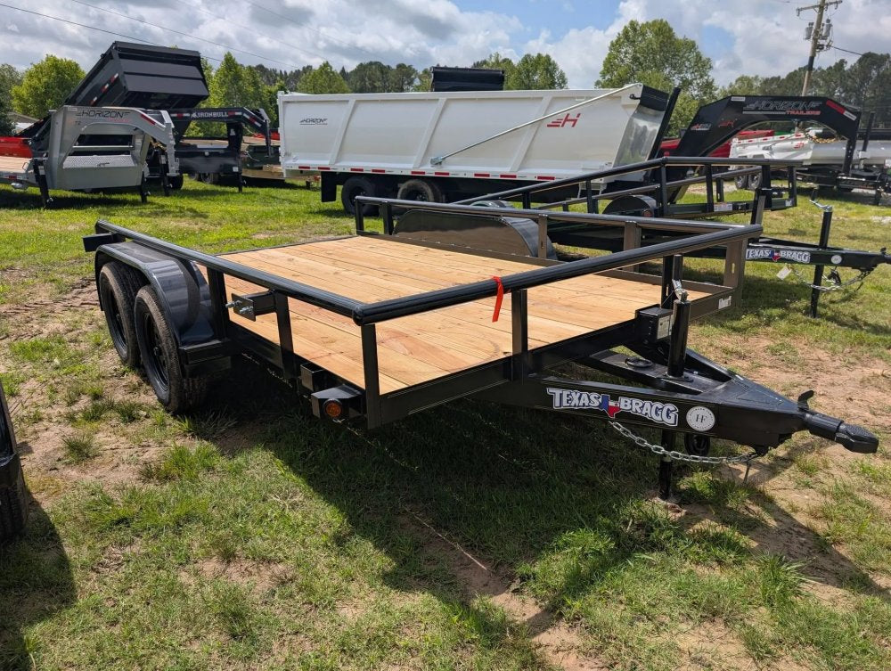 6 x 12 SA Pipe Top Utility Trailer Texas Bragg 6.5k 253086