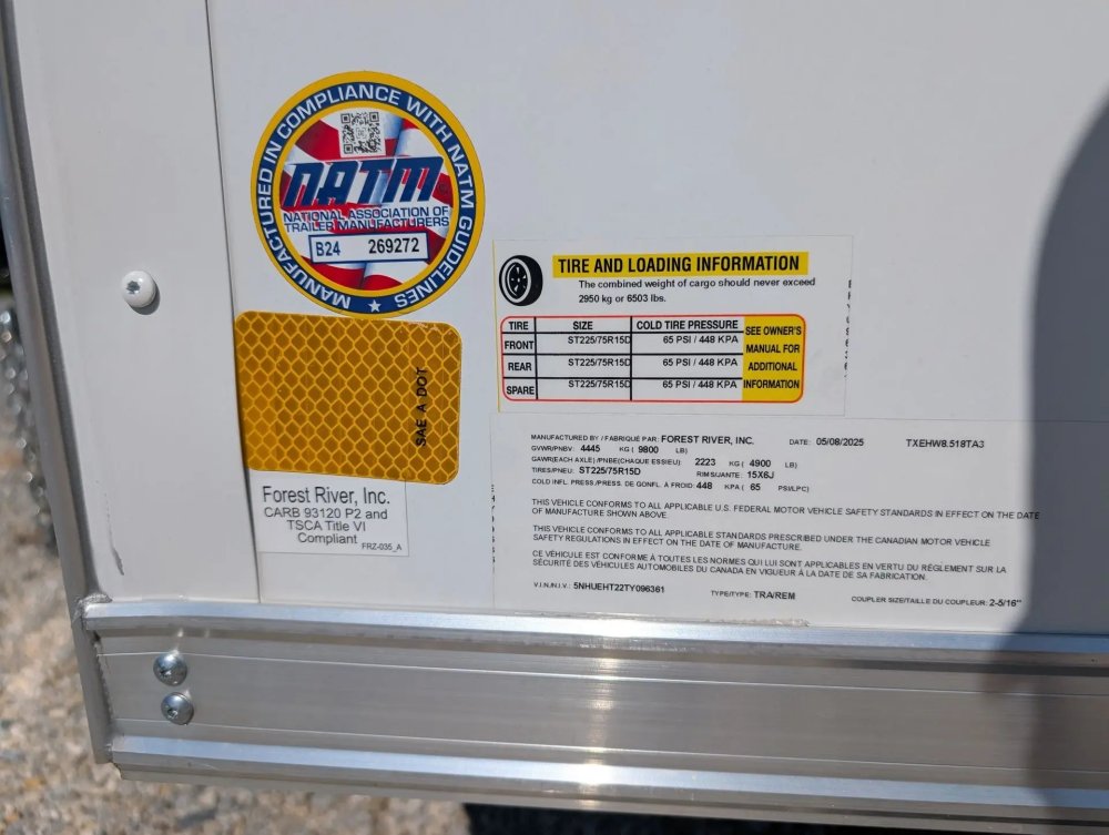 Cargo Mate 8.5x18 TA3 Enclosed Trailer (5.2K) 96361