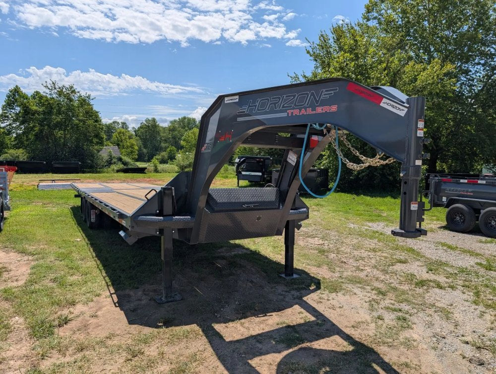 Horizon FYZ 32' Hydraulic Dovetail Gooseneck 12K (20'+12') 10432