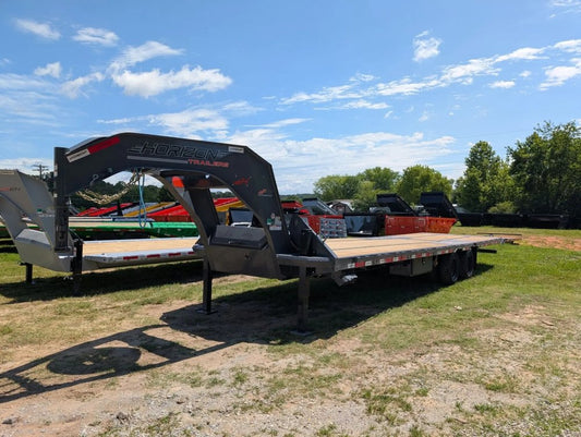 Horizon FYZ 32' Hydraulic Dovetail Gooseneck 12K (20'+12') 10432